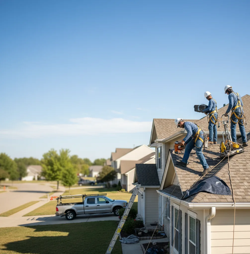 Roof Repair in Champion